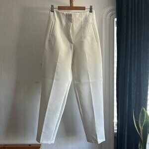 Zara | Dress White Trousers | Size S